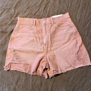 American Eagle Outfitters Pink Jean Shorts